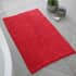 Catherine Lansfield Bobble Bath Mat Red small 8820A