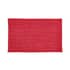 Catherine Lansfield Bobble Bath Mat Red small