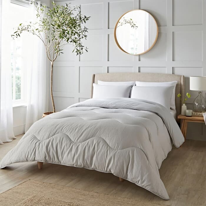 Night Lark Seersucker Nordic Mist Grey large