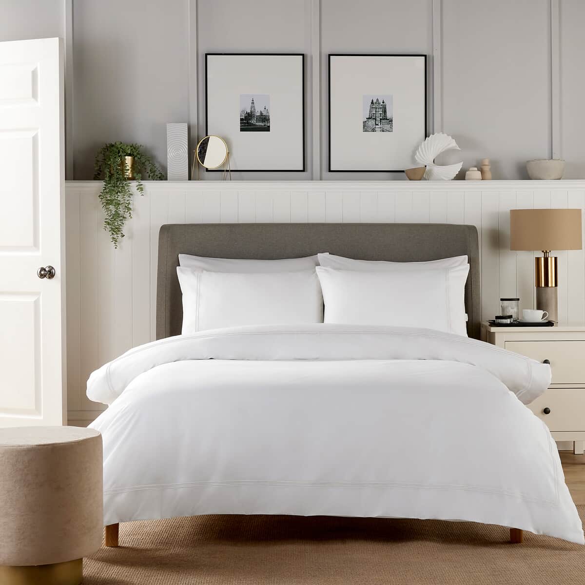 Vantona Hotel Collection Bedding White large