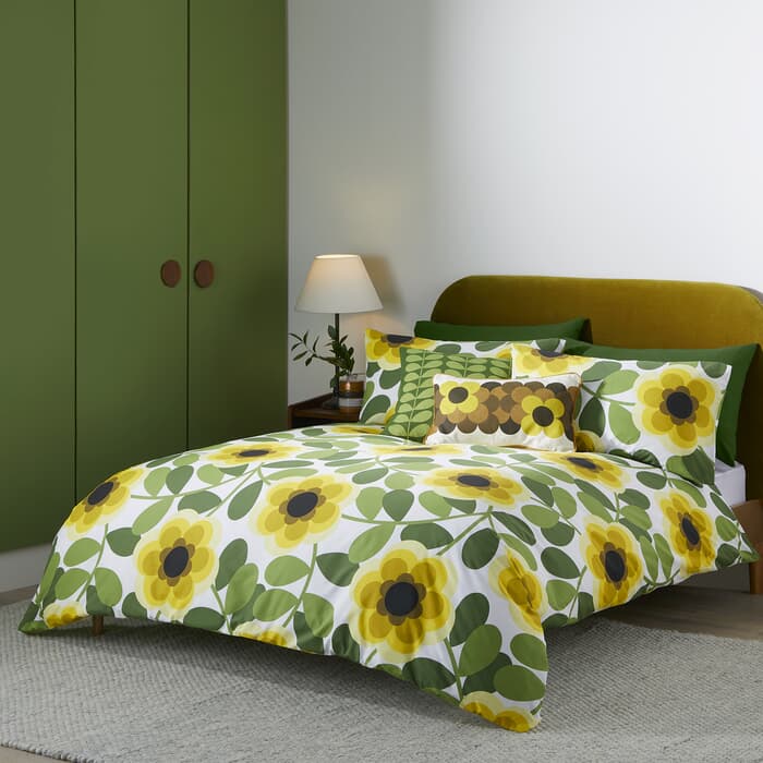 Orla Kiely Giant Water Lily Lemon Twist large