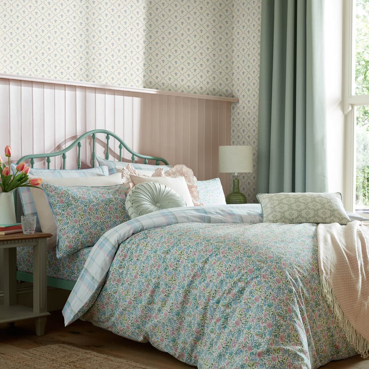 Laura Ashley Sherston Powder Blue large