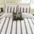 Helena Springfield Coopers Stripe in Grey and Linen small 8890A