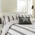 Helena Springfield Coopers Stripe in Grey and Linen small 8890B