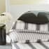 Helena Springfield Coopers Stripe in Grey and Linen small 8890D
