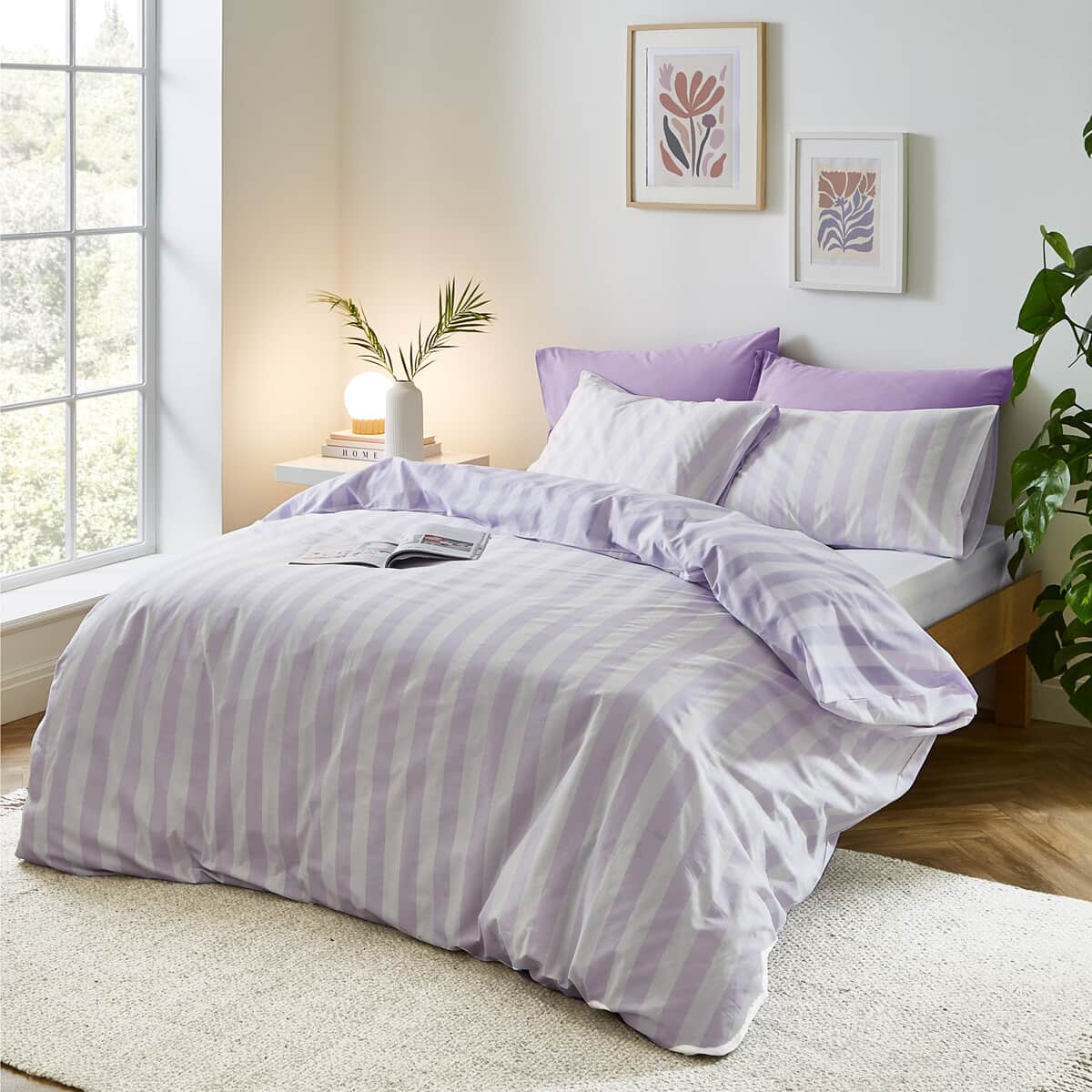 Sassy B Stripe Tease Lilac large