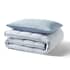 Night Lark Ticking Stripes Coverless Duvet Set thumb 3