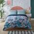 Night Lark Pastel Palms Coverless Duvet Set thumb