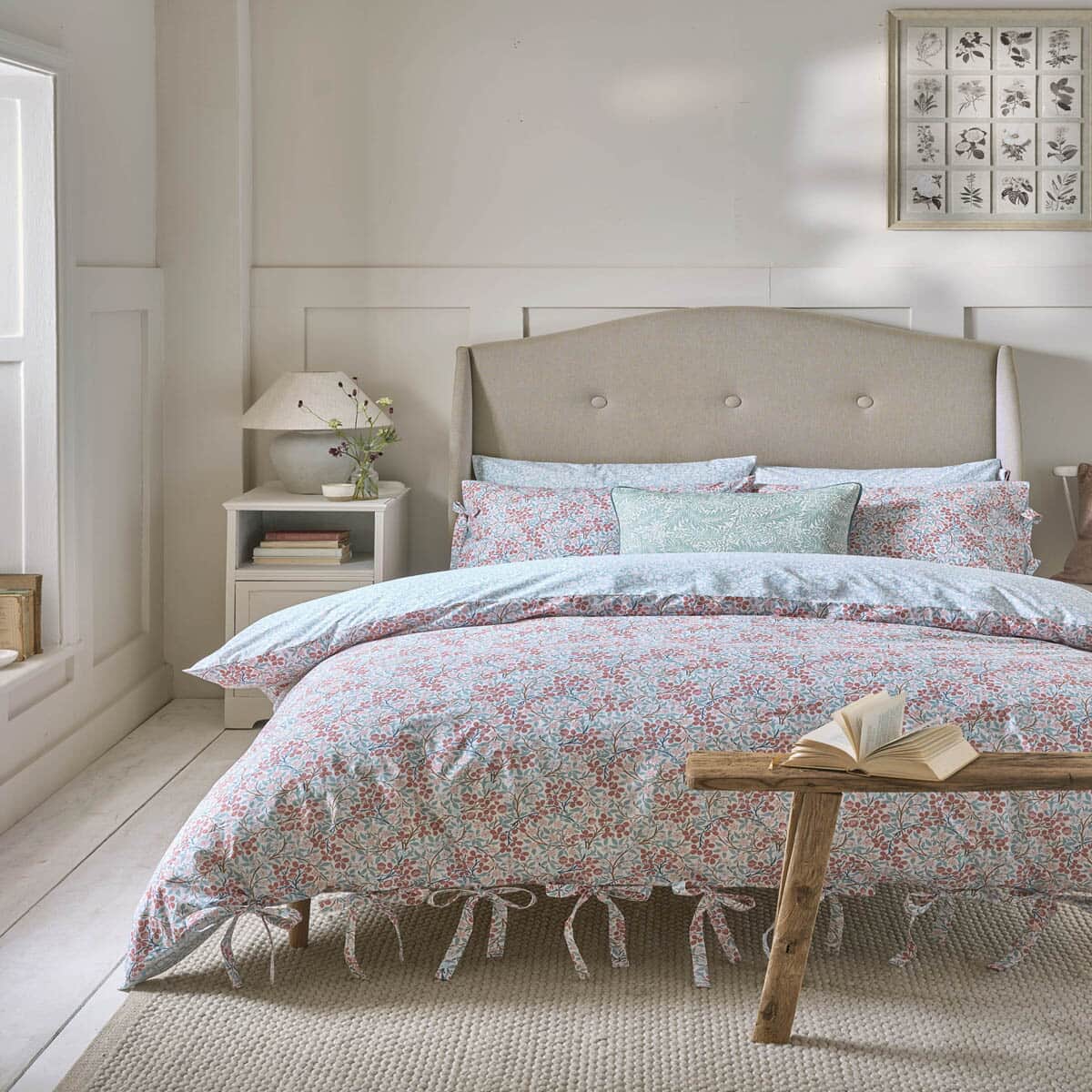 William Morris at Home Clover Powder Blue large