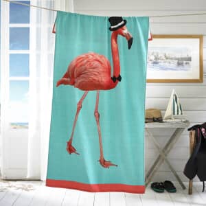 Flamingo Beach Towel