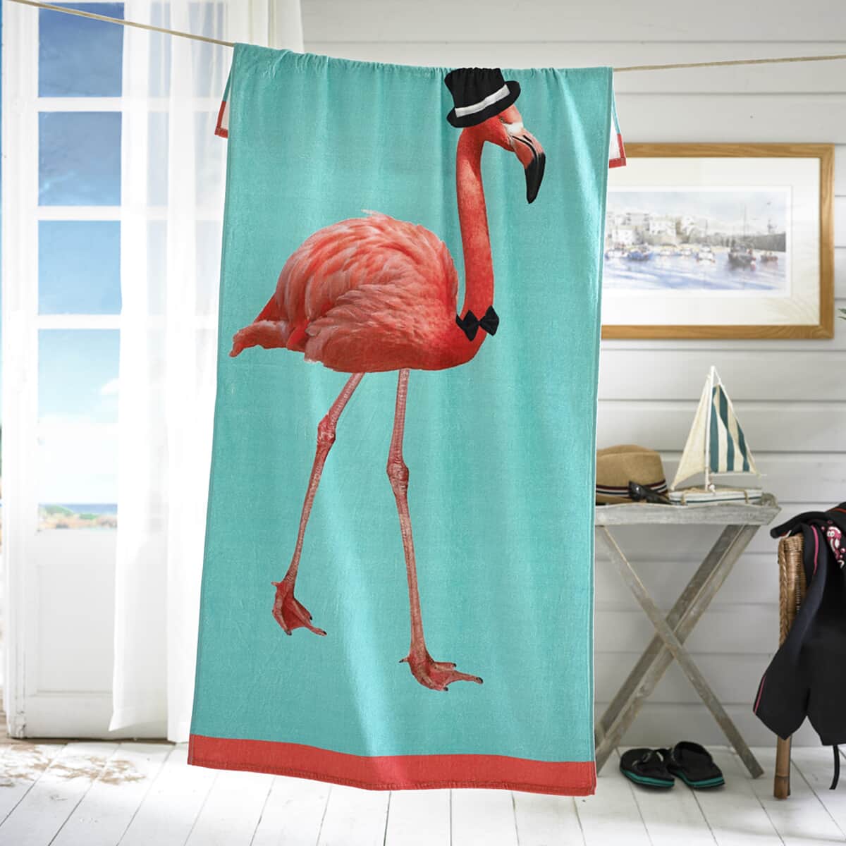 Deyongs Flamingo Beach Towel large