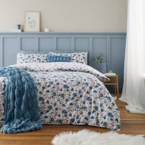 Brushed Ophelia Floral Blue