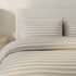 Vantona Drawn Stripe Natural thumb 2