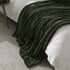 Paoletti Empress Faux Fur Throw Pine thumb