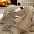 Lyndon Company Sandringham Heated Faux Fur Throw Taupe thumb