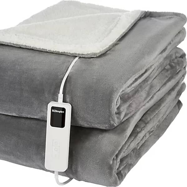 Super Cosy Heated Sherpa Throw