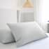 Night Lark Plain Pillowcase Pair Nordic Mist Grey thumb
