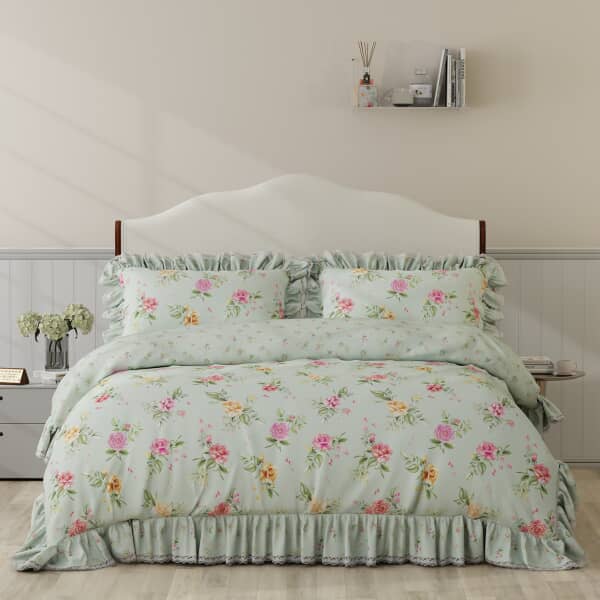 Rose Garden Frilled Green