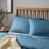 Night Lark Plain Pillowcase Pair Twilight Blue thumb