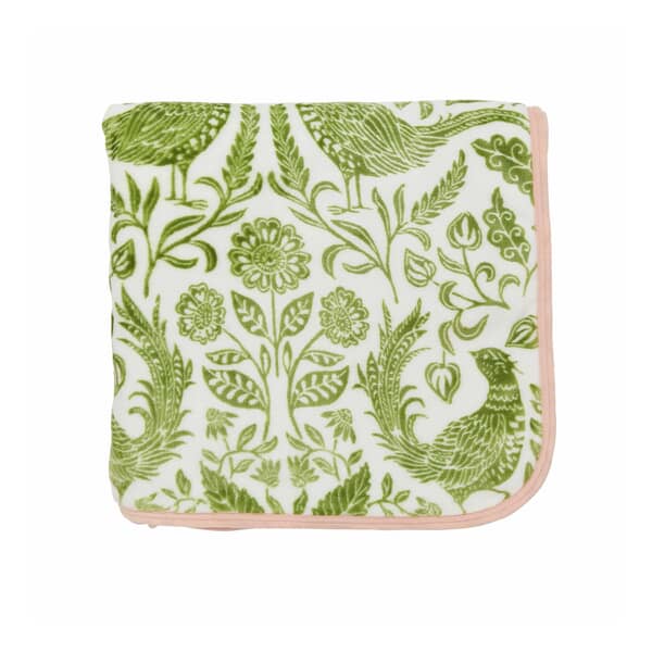 Pheasant Fleece Green/Pink