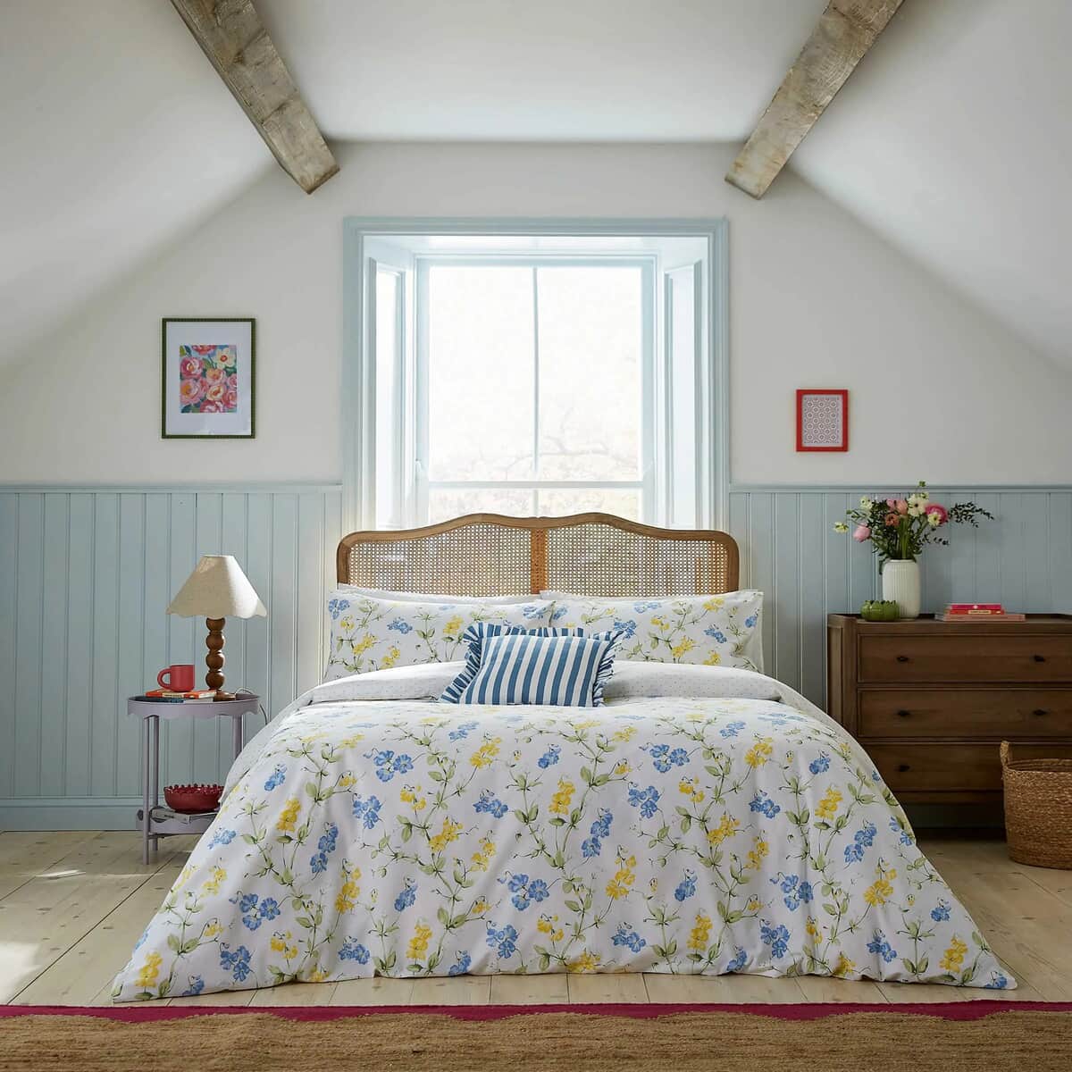 Helena Springfield Sweetpea Print Blue large