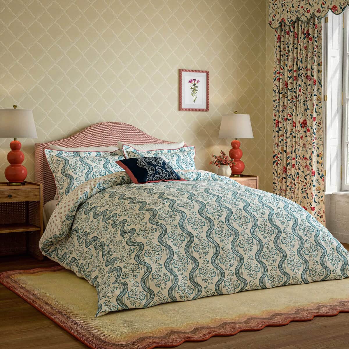Sanderson Aubrey Indigo large