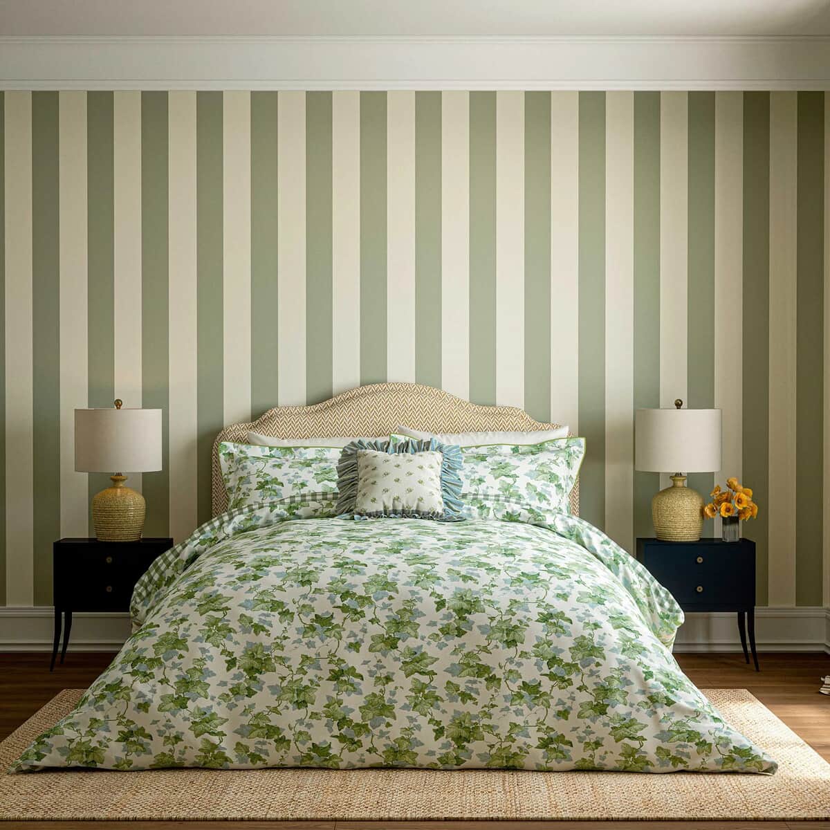 Sanderson Hedra Botanical Green large