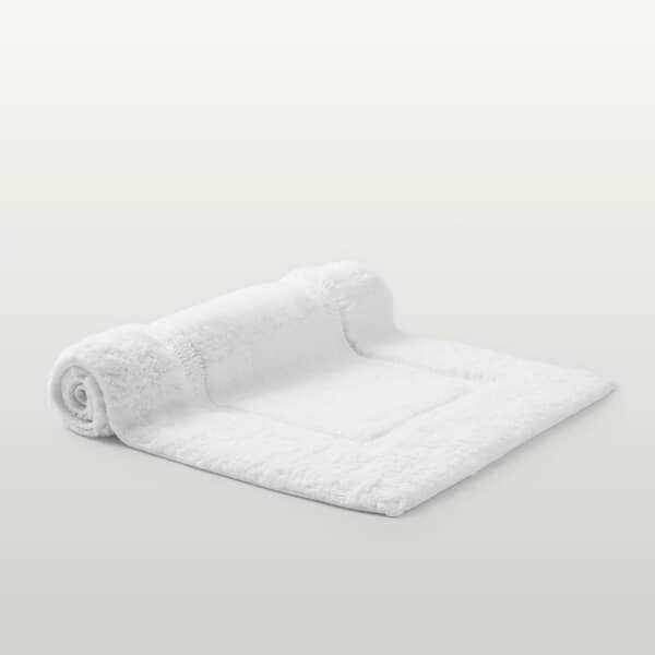 Indulge Bath Rug White