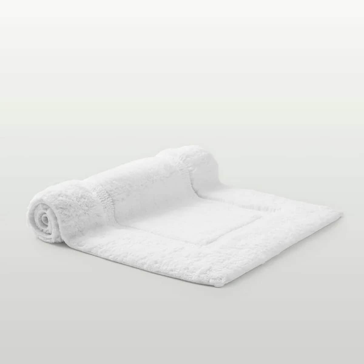 Christy Indulge Bath Rug White large