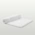 Christy Indulge Bath Rug White thumb