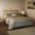 Night Lark Olive Gingham Coverless Duvet thumb