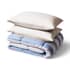 Night Lark Herringbone Stripe Blue Coverless Duvet thumb 3