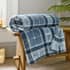 Lyndon Company Pheasant Check Throw Navy thumb