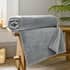 Lyndon Company Coco Touch Throw Grey thumb