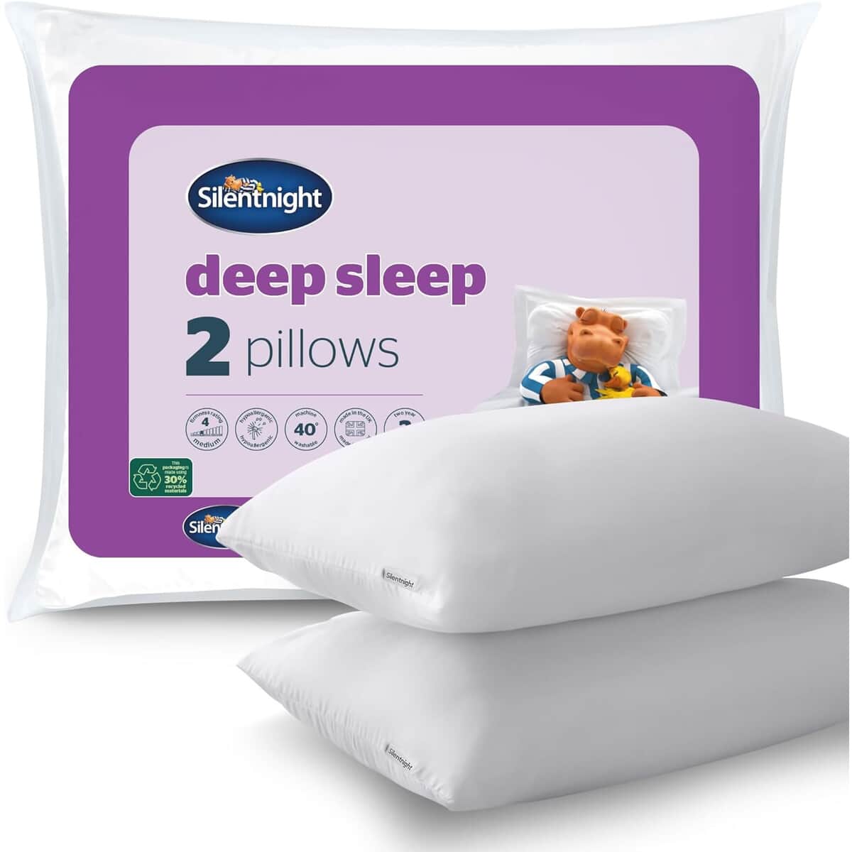 Silentnight Deep Sleep Pillow Pair large