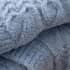 Bianca Cable Knit Throw Blue thumb 2