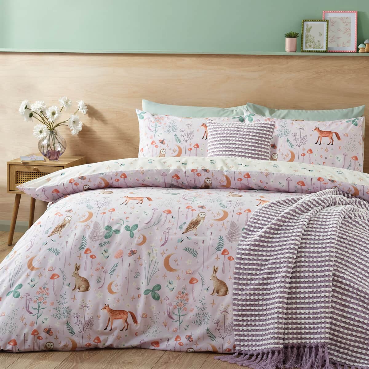 Catherine Lansfield Enchanted Twilight Lilac large