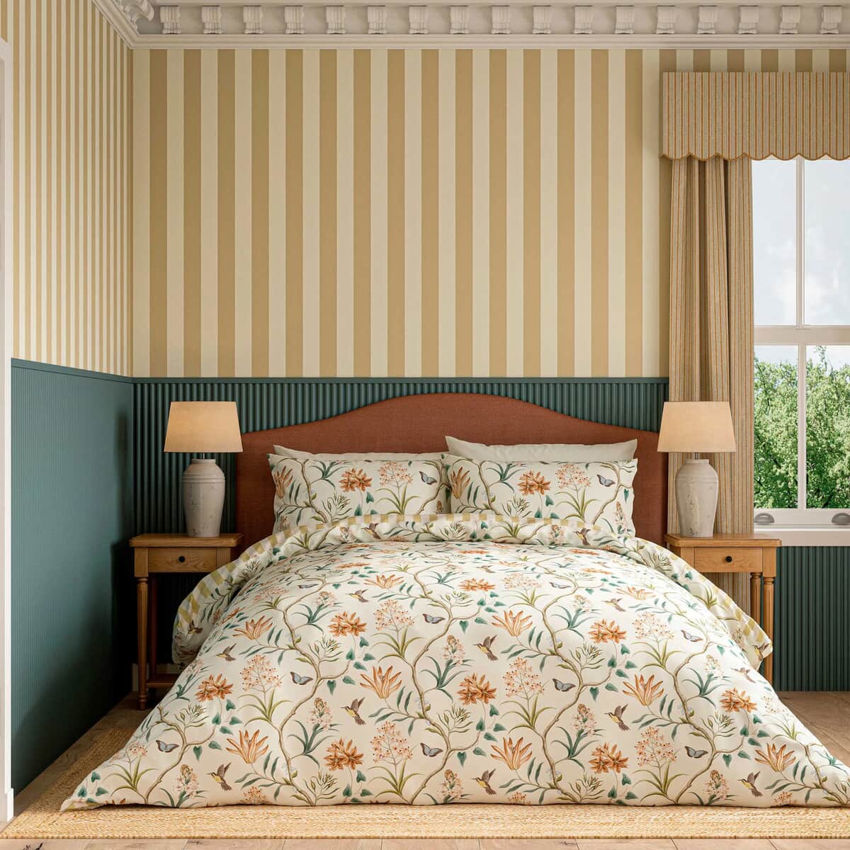 Sanderson Clementine Ochre large