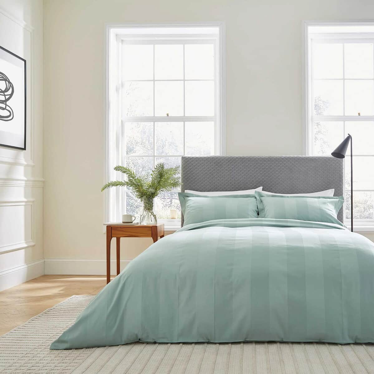 Bedeck of Belfast Serra Stripe in Celadon large