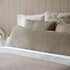 Belledorm Velvet Bolster Cushion Taupe thumb 1