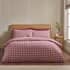 Catherine Lansfield Brushed Gingham Burgandy thumb