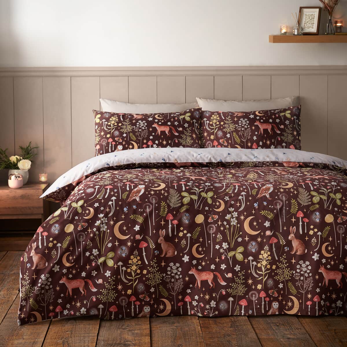 Catherine Lansfield Enchanted Twilight Chocolate large