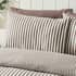 Catherine Lansfield Brushed Stripe Chocolate thumb 2