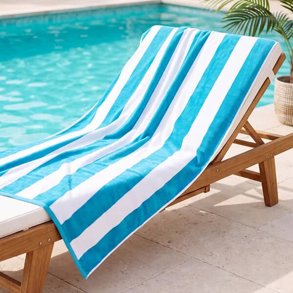 Cabana Bay Beach Towel Turquoise
