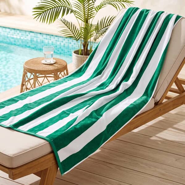 Cabana Bay Beach Towel Green