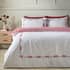 Catherine Lansfield Bow Embroidery White and Red thumb