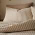 Pineapple Elephant Cotton Rich Woven Stripe Natural thumb 1