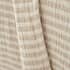 Bianca Cotton Muslin Stripe Throw Natural thumb 2