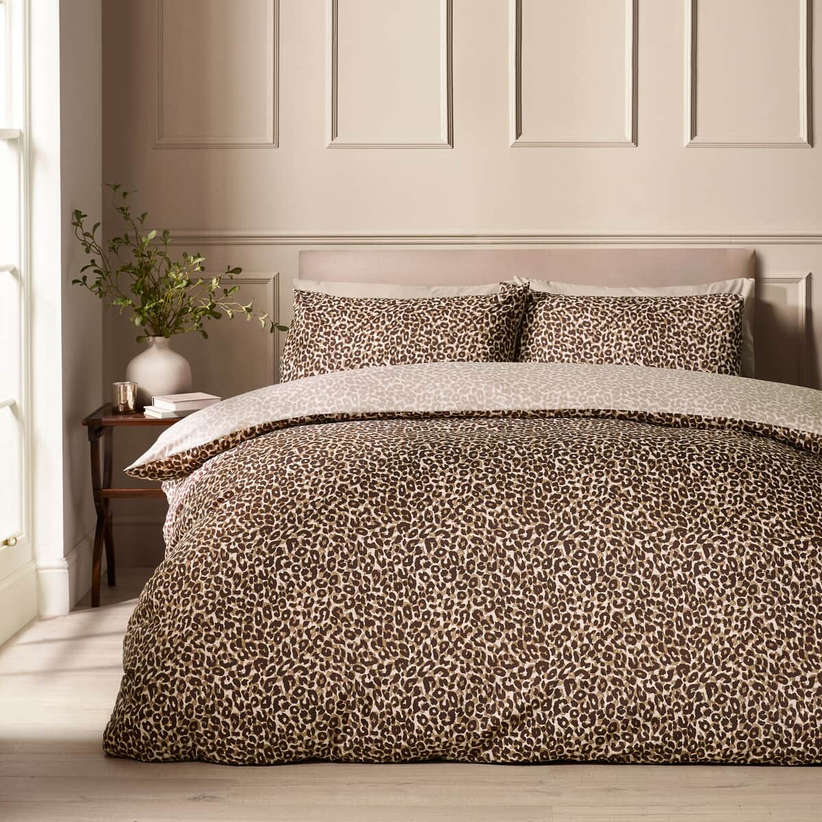 Catherine Lansfield Animal Print Brown large