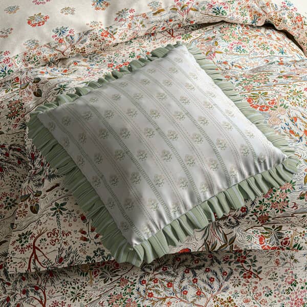 National Trust Red Clover Cushion